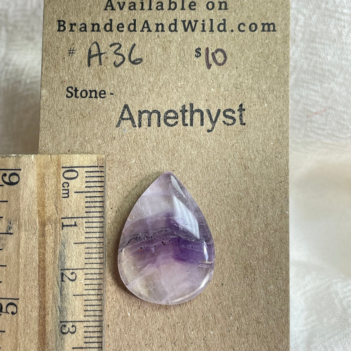 Amethyst Cabochon - A35 F36939C1-8A83-4AF0-99A0-734C47FD25EB Brandedandwild.com