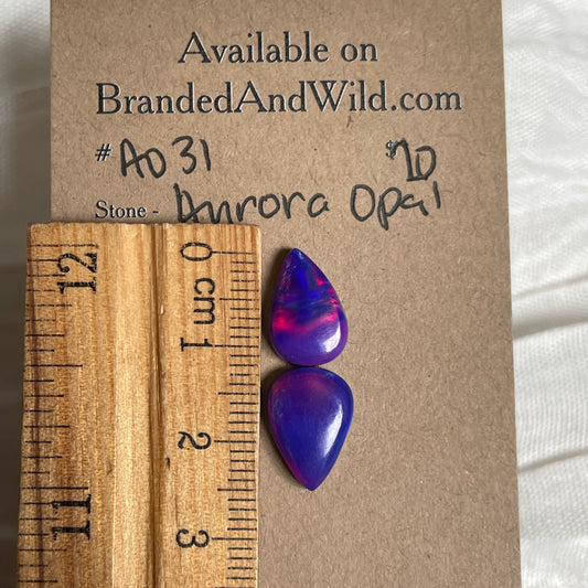 Aurora Opal Cabochon - A031 F36FE5A8-6926-4C59-93D7-37CB06234253 Brandedandwild.com