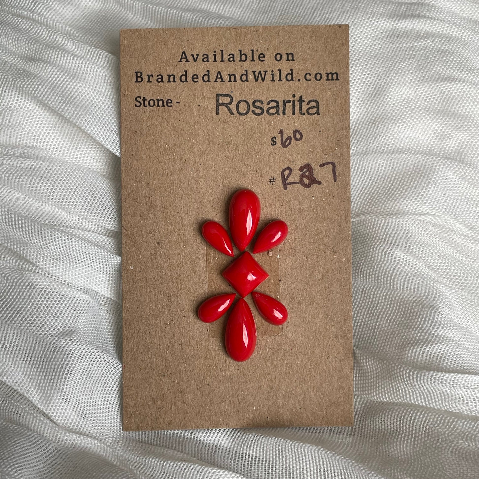Rosarita - Cabochon - R27 F374A69B-D945-4A49-ABC4-0C00FEE116C0 Brandedandwild.com