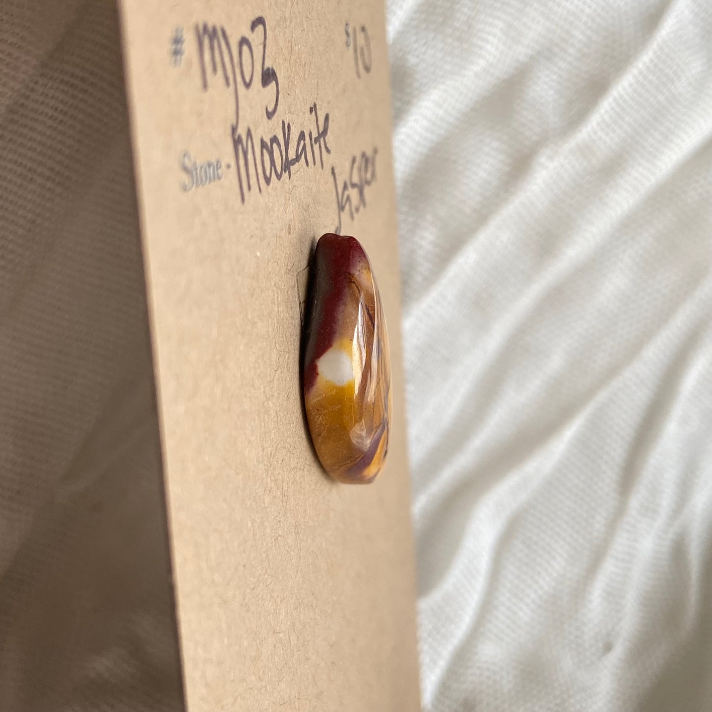 Mookaite Jasper Cabochon - MJ03 F37F9F92-D46E-4199-8FC5-31F5F859208D Brandedandwild.com