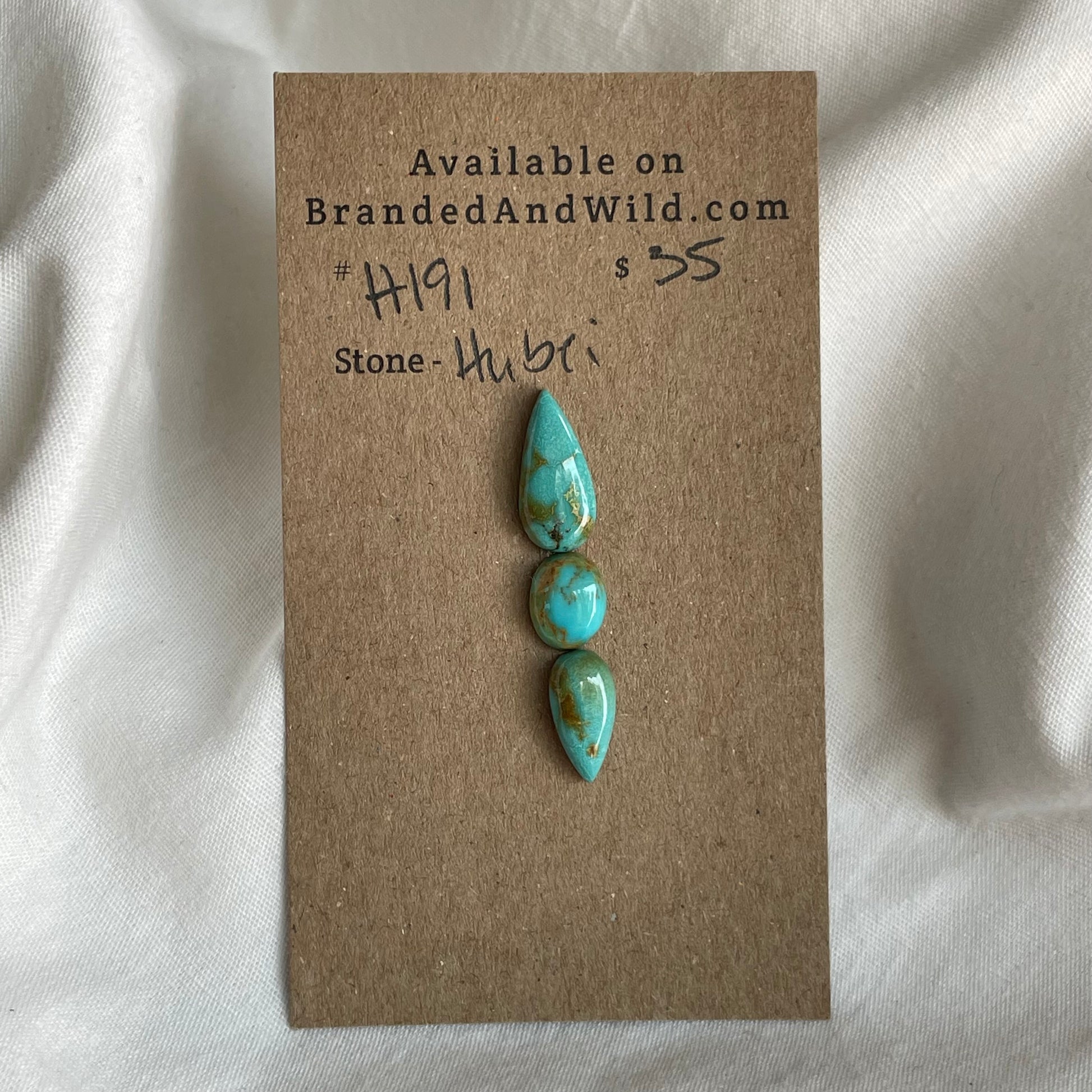 Hubei Turquoise Cabochon - H191 F382D5CF-264C-4756-81C6-56CDCF70921E Brandedandwild.com