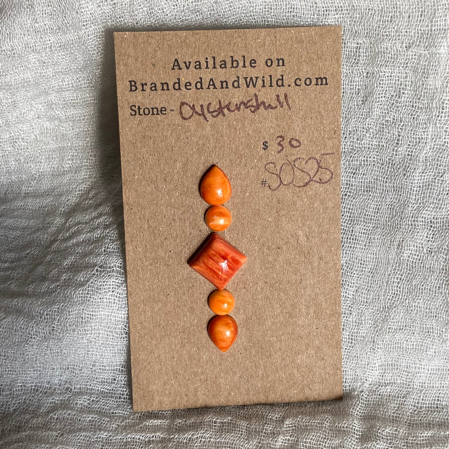 Oystershell Cabochon - SOS25