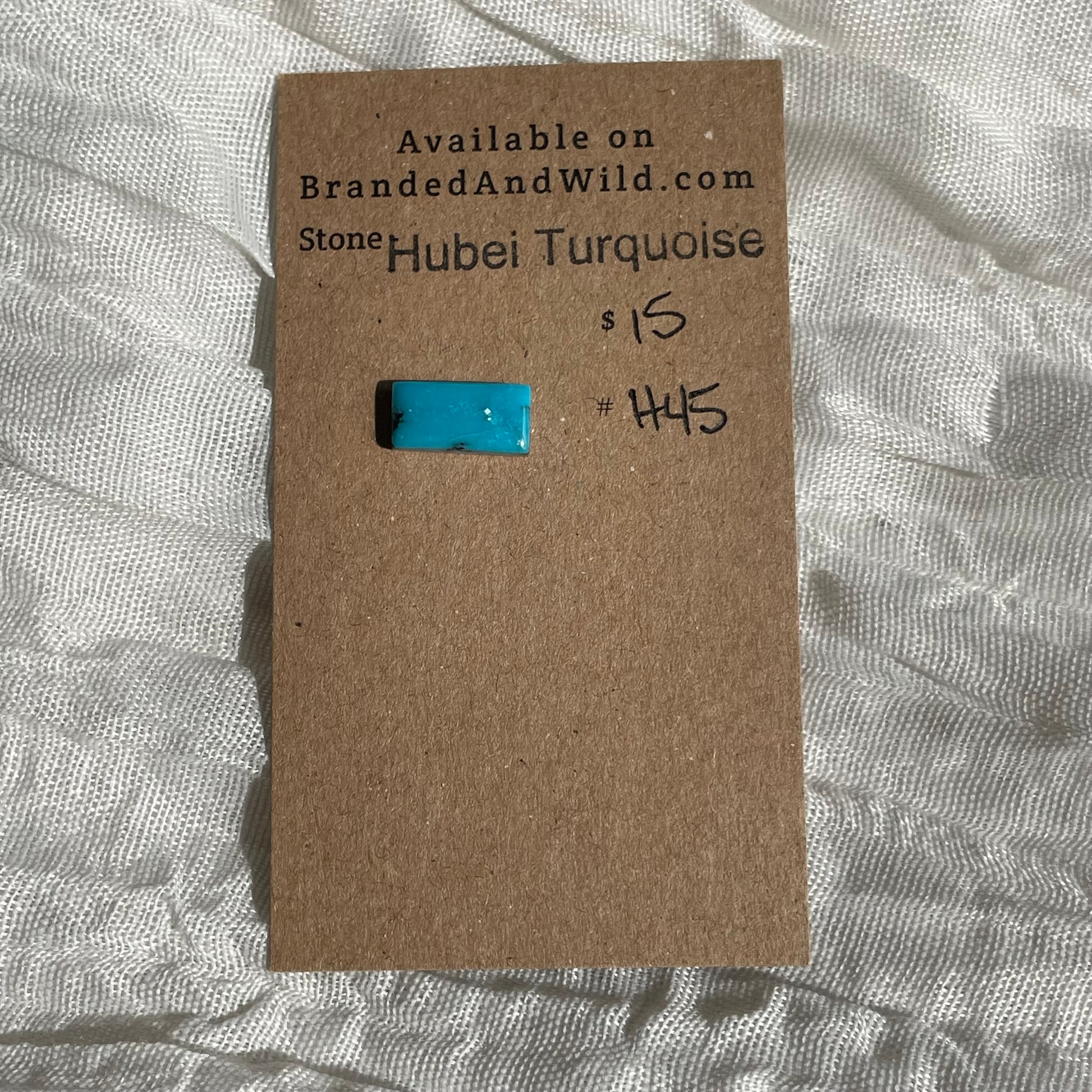 Hubei Turquoise Cabochon - H45 F4143195-359A-45A1-A6EA-8162918C89BC Brandedandwild.com