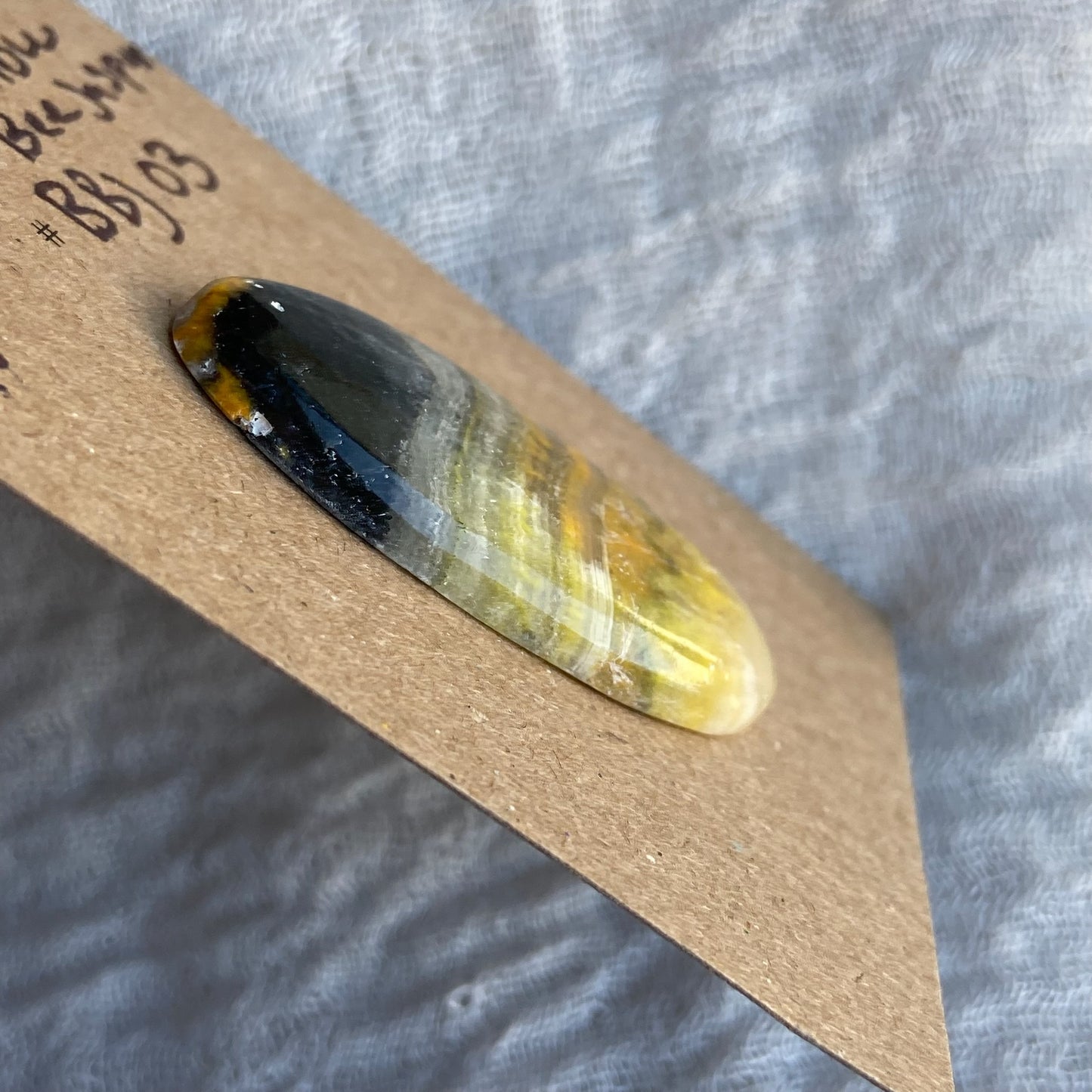 Bumblebee Jasper Cabochon - BBJ03