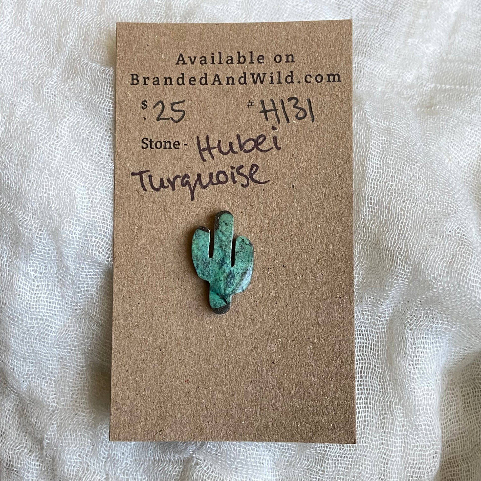 Hubei Turquoise Cabochon - H131 F4229001-B65A-4DF1-A186-DD46261F4FB3 Brandedandwild.com