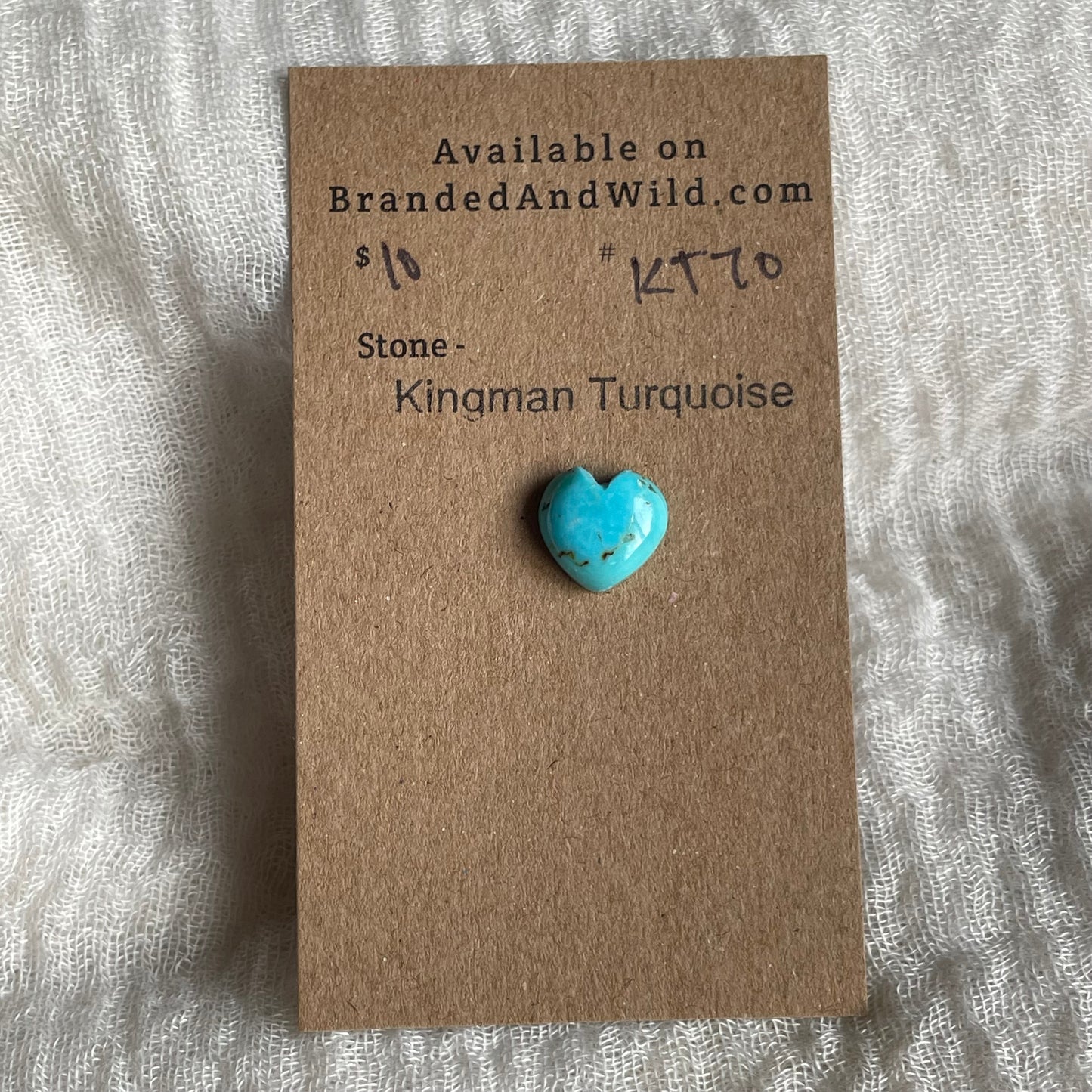 Kingman Turquoise Cabochon - KT70 F4261D76-D10C-44E7-93D8-F4E52DE849B7 Brandedandwild.com