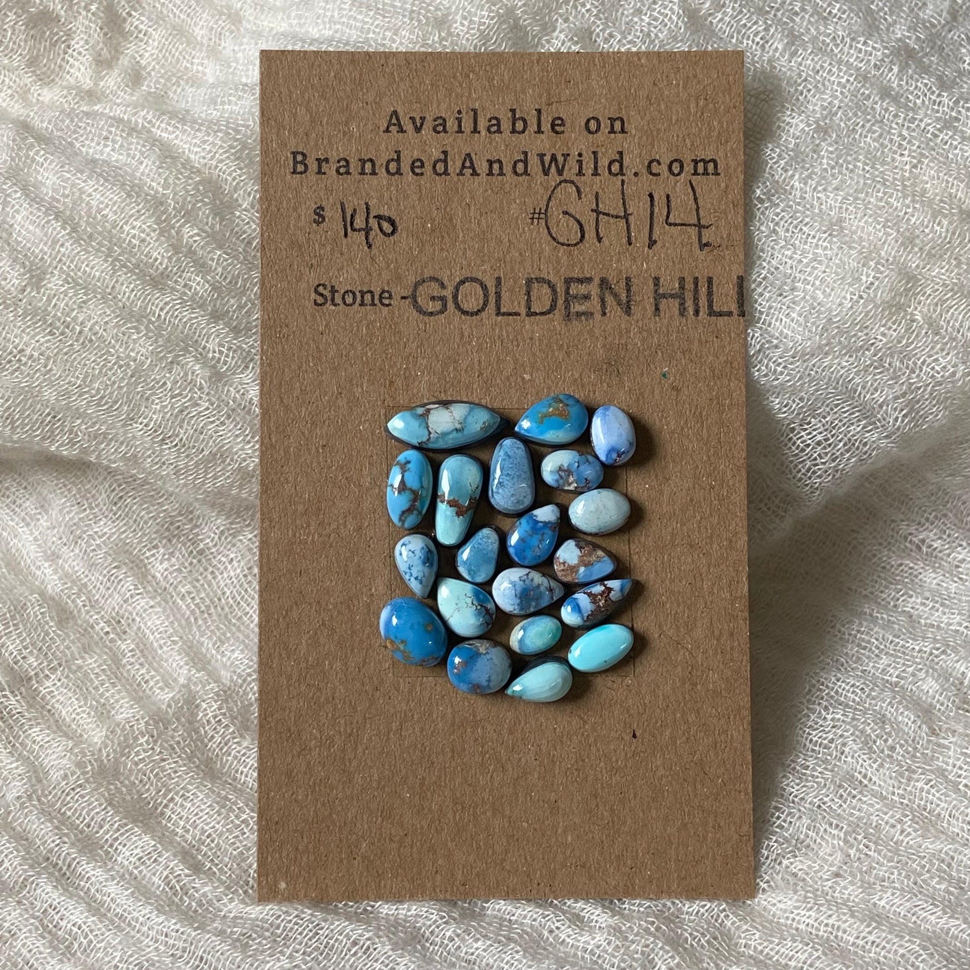 Golden Hill Cabochon - GH14 F42BDAD6-58E4-41F4-AD0A-B5155641F3FB Brandedandwild.com
