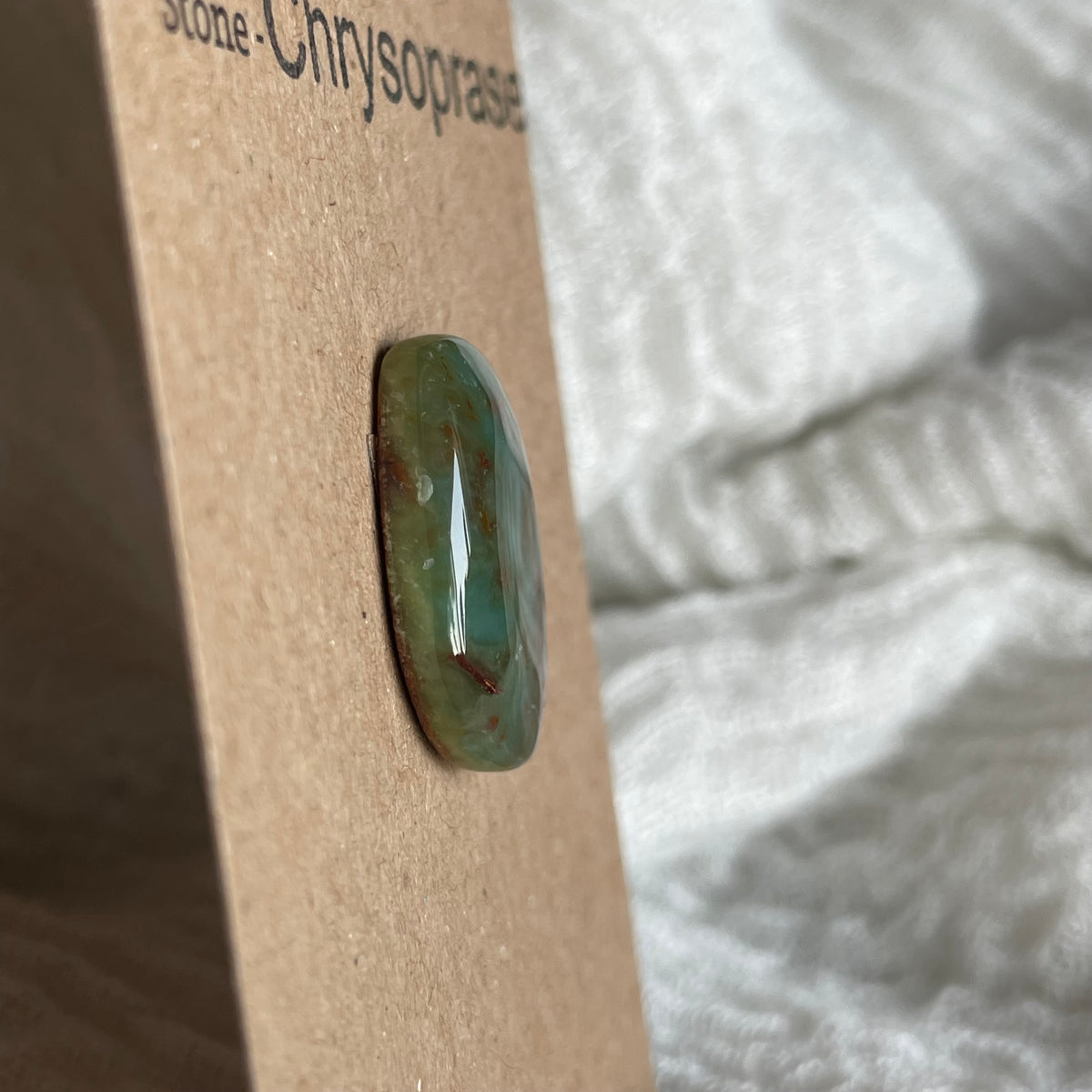 Chrysoprase Cabochon - Ch23 F431996D-1669-4AA2-BF4B-680AEBE118B8 Brandedandwild.com