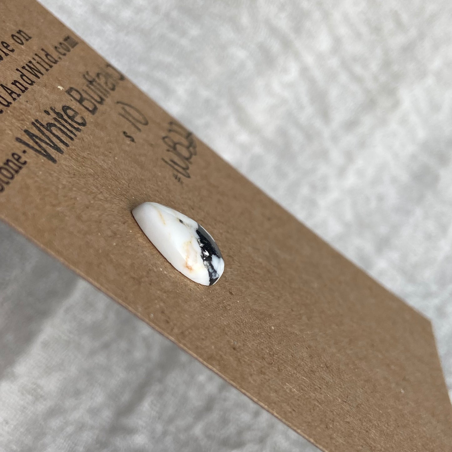 White Buffalo Cabochon - WB22