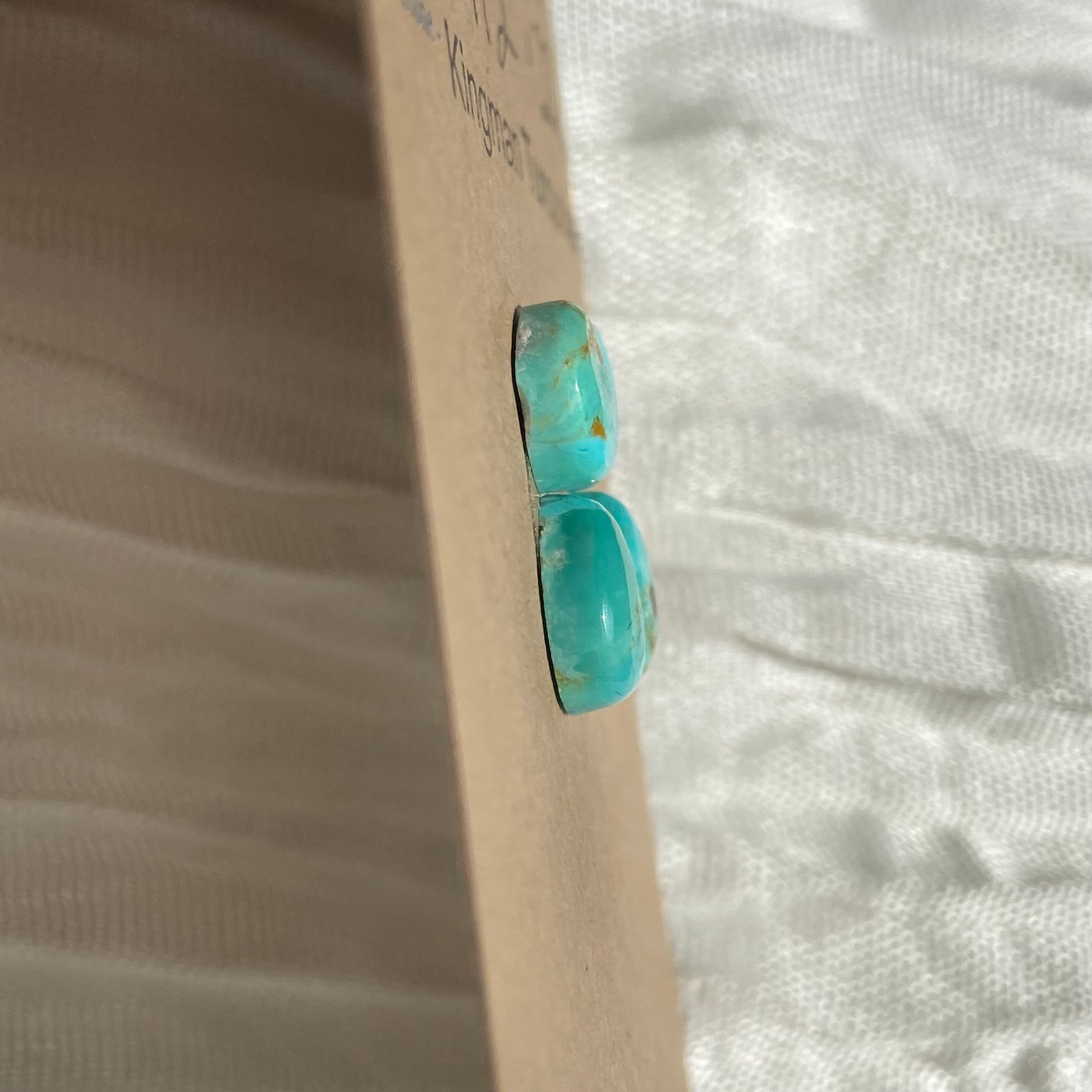 Kingman Turquoise Cabochon - KT112 F4736CE6-781D-48C6-ACB6-6F8DA000FE3A Brandedandwild.com