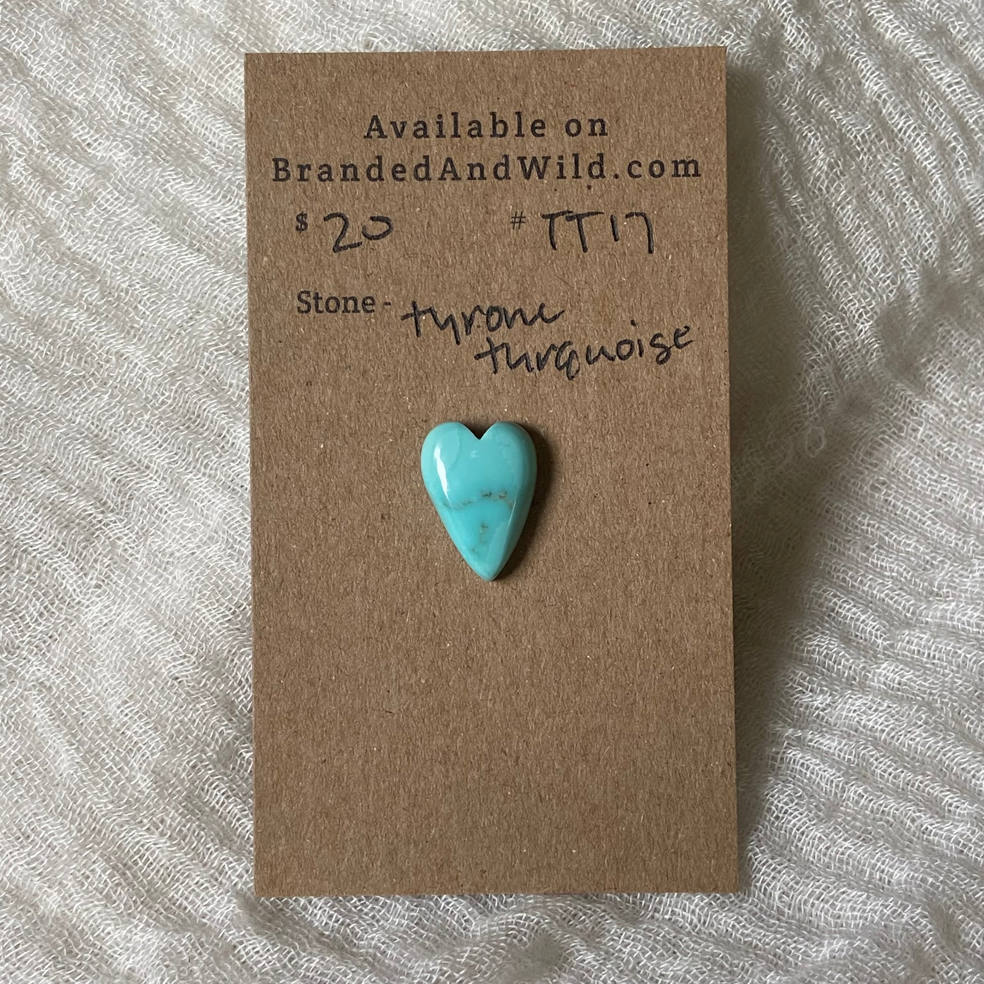Tyrone Turquoise Cabochon - TT17 F473A374-9793-4798-B987-3898CDF01290 Brandedandwild.com