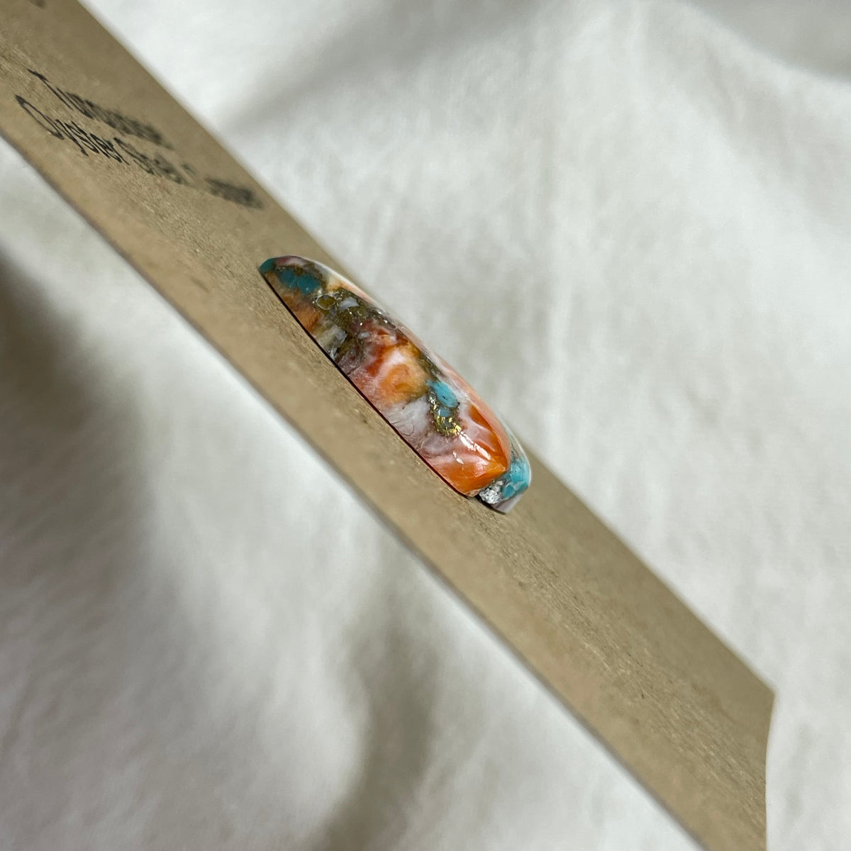 Turquoise, Oyster Shell, Copper Cabochon - TOC38