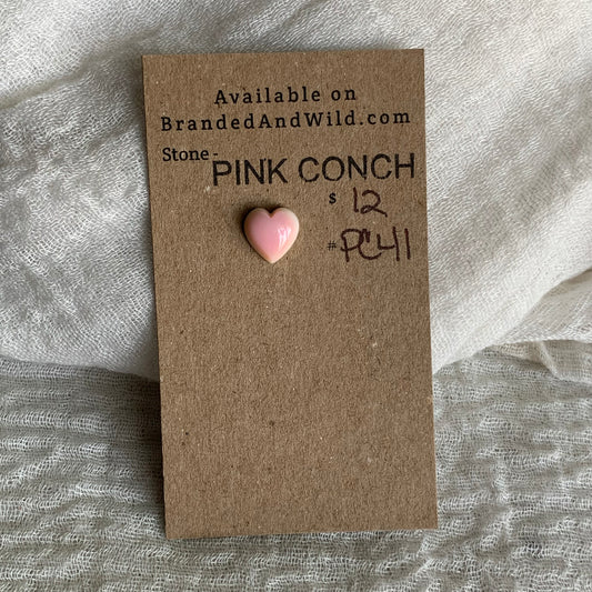 Pink Conch Cabochon - PC41