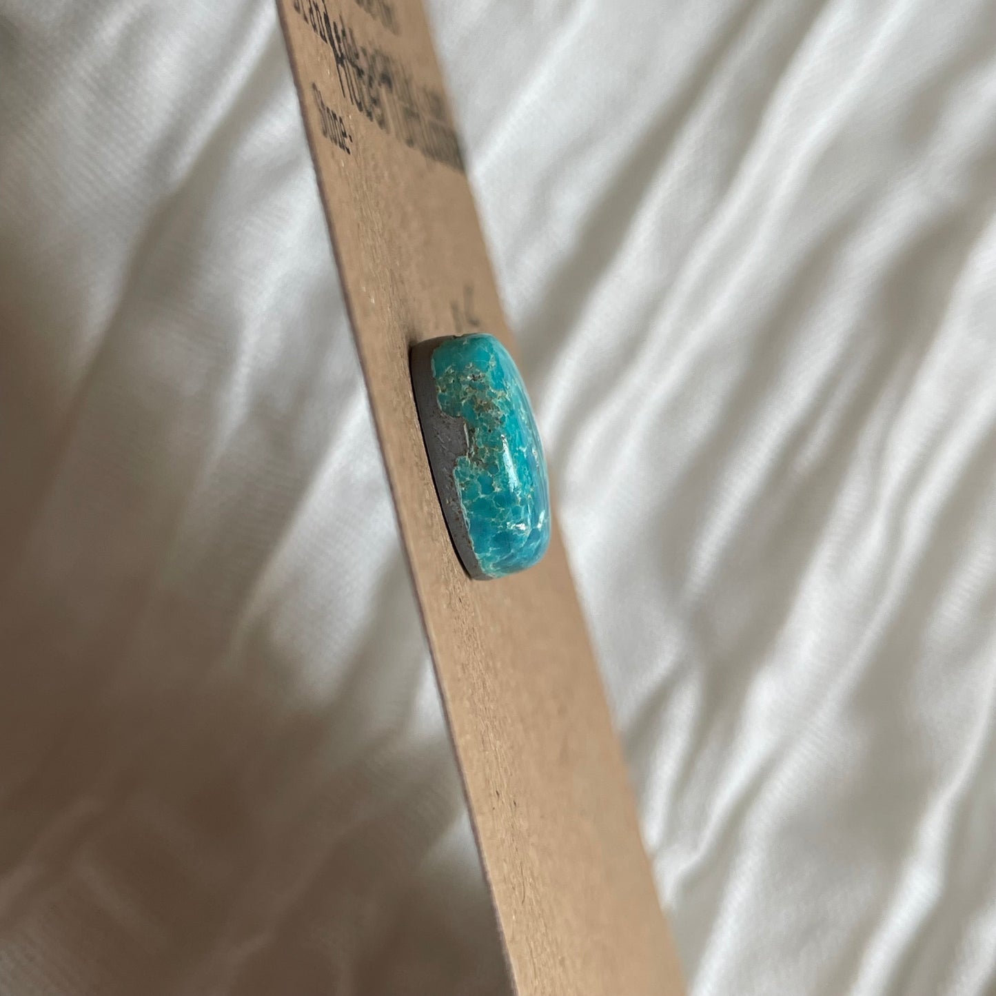 Hubei Turquoise Cabochon - H54 F49CF34F-D15F-4DAE-AF52-A0C70554BFDD Brandedandwild.com