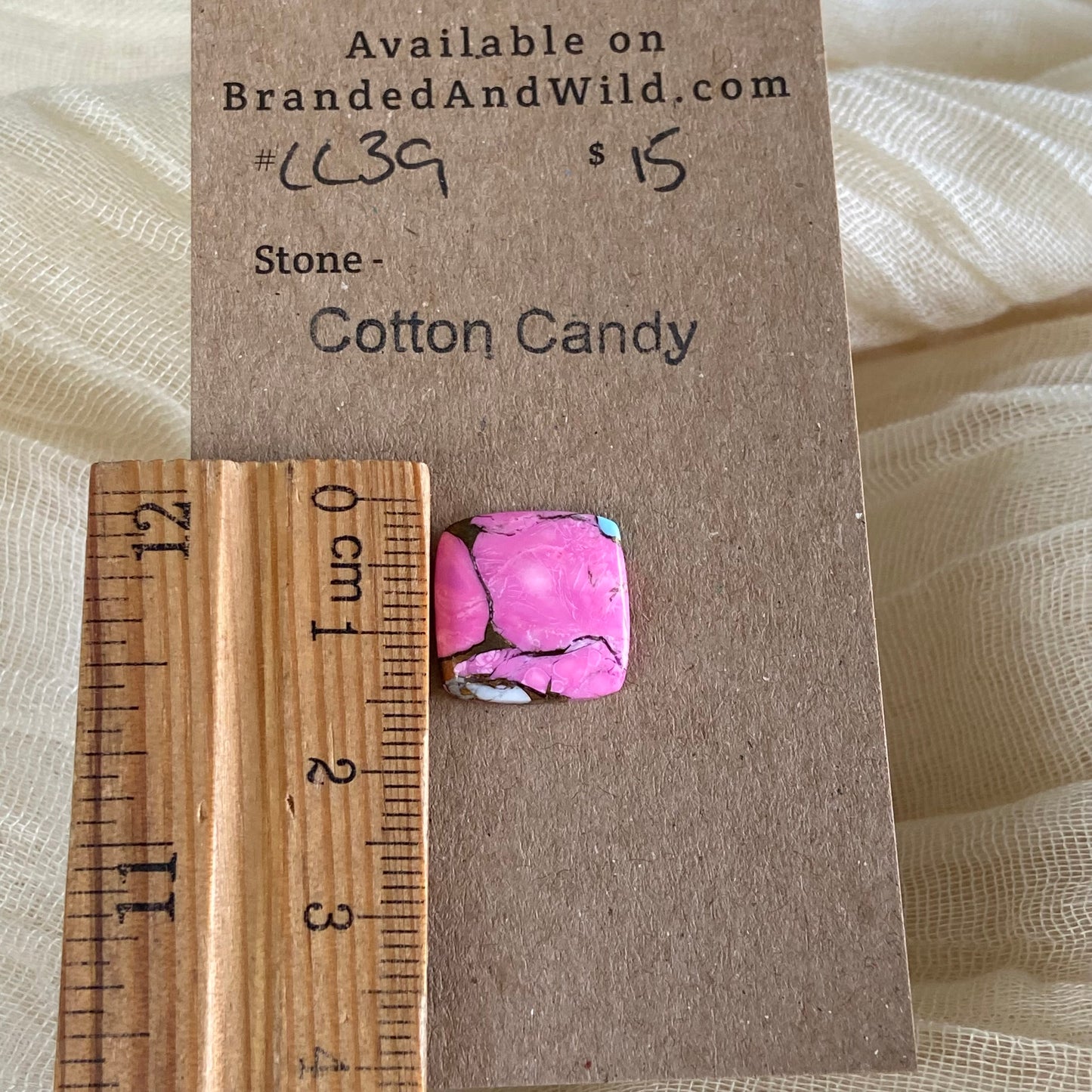 Cotton Candy Cabochon - CC39 F4A3FA39-7AB0-4978-ABA7-47CBEE2048EC Brandedandwild.com