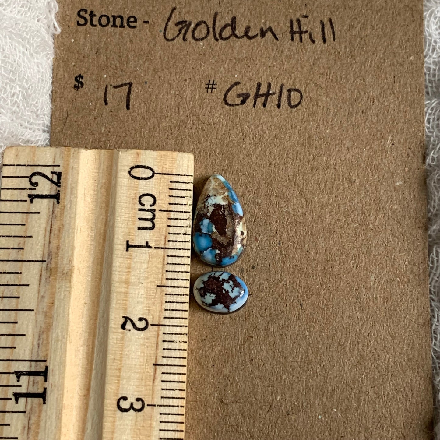 Golden Hill Turquoise Cabochon - GH10