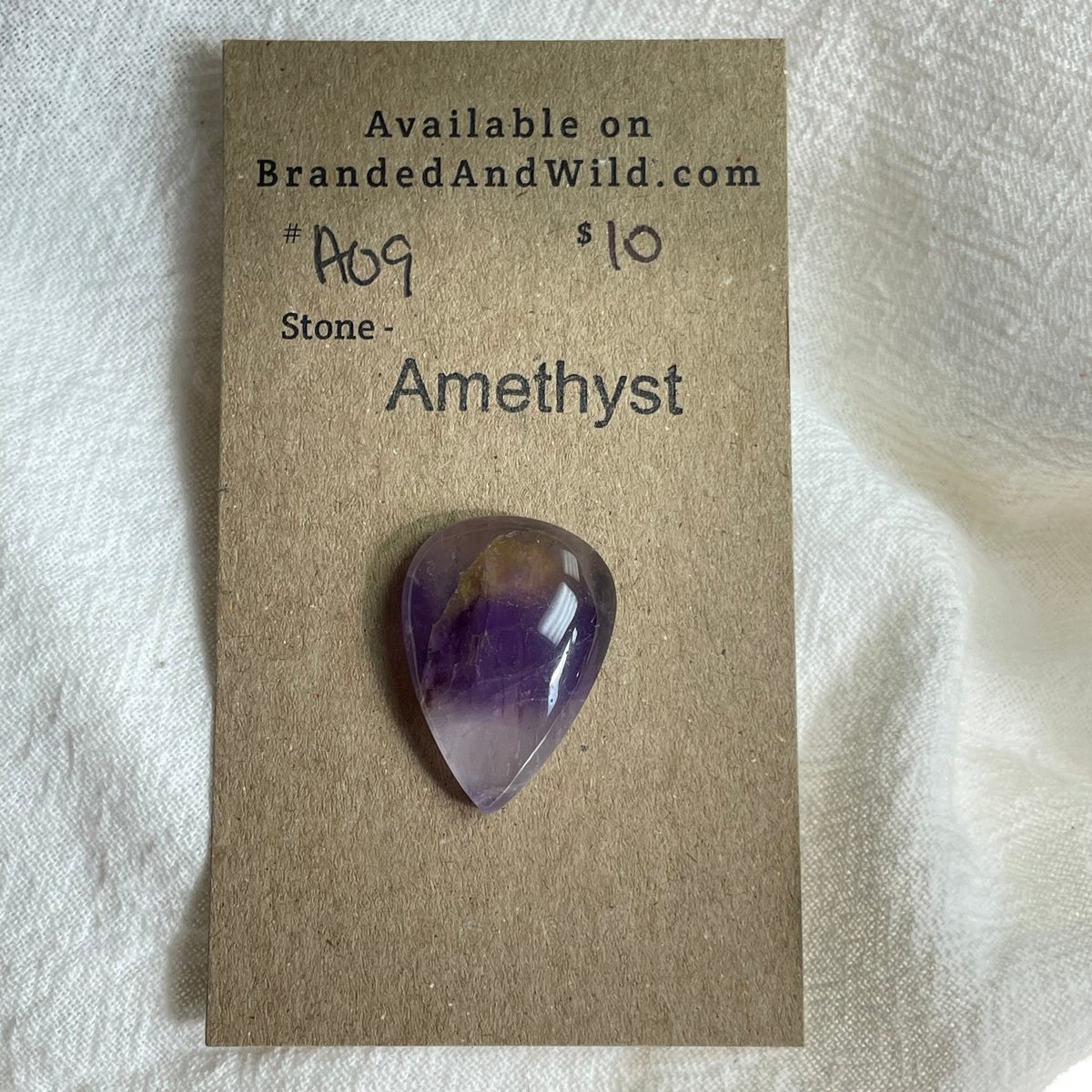 Amethyst Cabochon - A09 F4B7C91B-C38F-47D5-B9ED-968C49EF0417 Brandedandwild.com