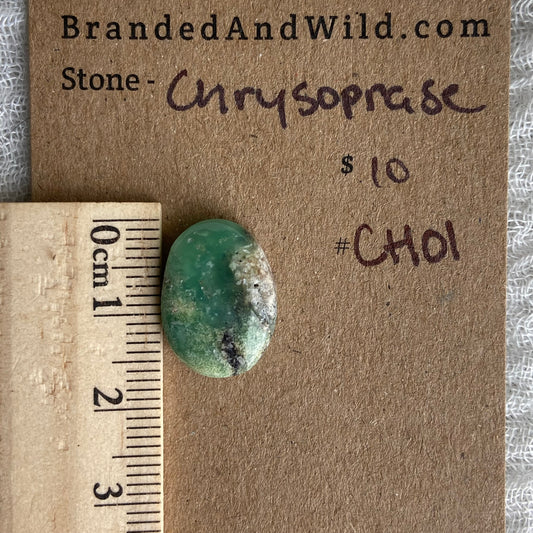 Chrysoprase Cabochon - Ch01