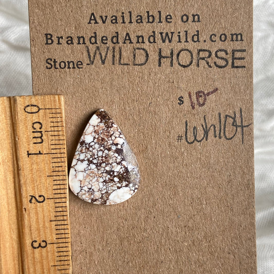 Wild Horse Cabochon - WH104 F4D1FBC5-314B-446D-9C05-60346D9DD806 Brandedandwild.com
