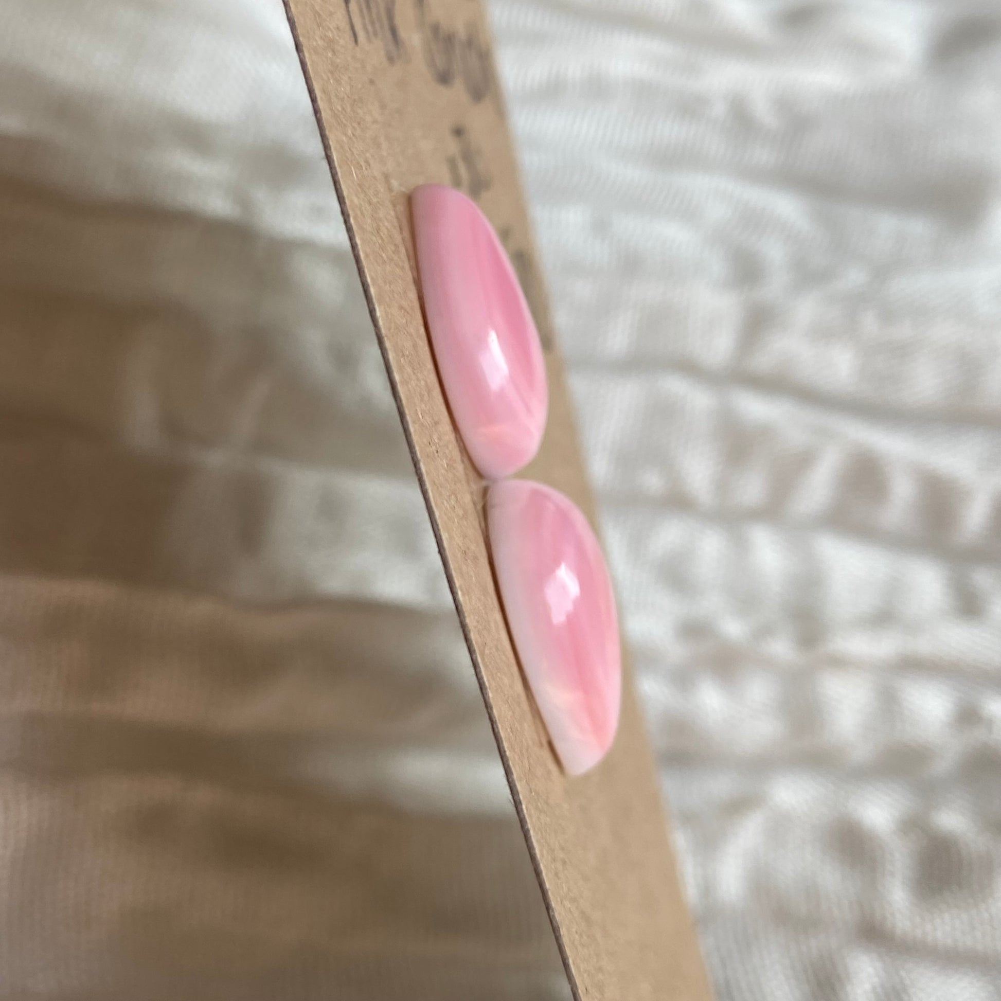 Pink Conch Cabochon - PC90 F4DF3779-F363-47D9-9BBE-AE2B1BA1D74C Brandedandwild.com