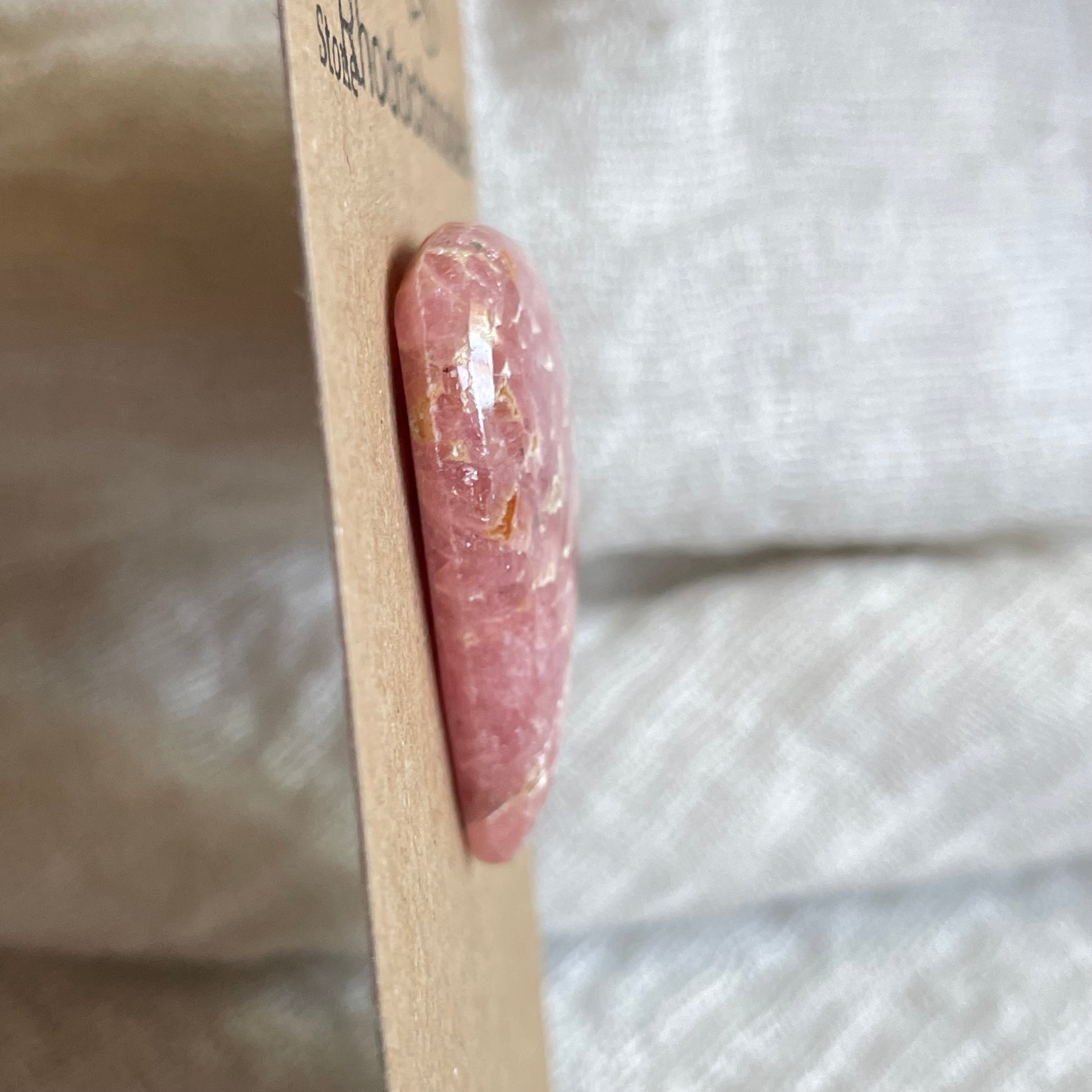 Rhodochrosite Cabochon - R87 F4F0D0CA-B499-4897-BFE9-07A9DEF4B44E Brandedandwild.com