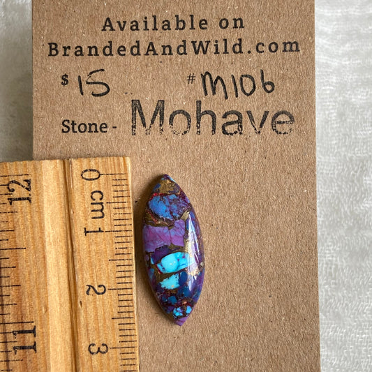 Mohave Cabochon - M106 Cabochon F4F9E3DF-A625-4972-95A8-F7A9B6BDDF12 Brandedandwild.com