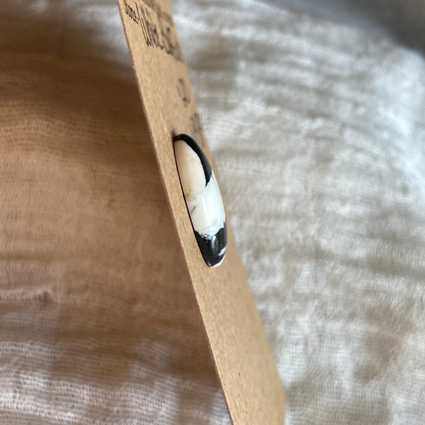 White Buffalo Cabochon - WB4