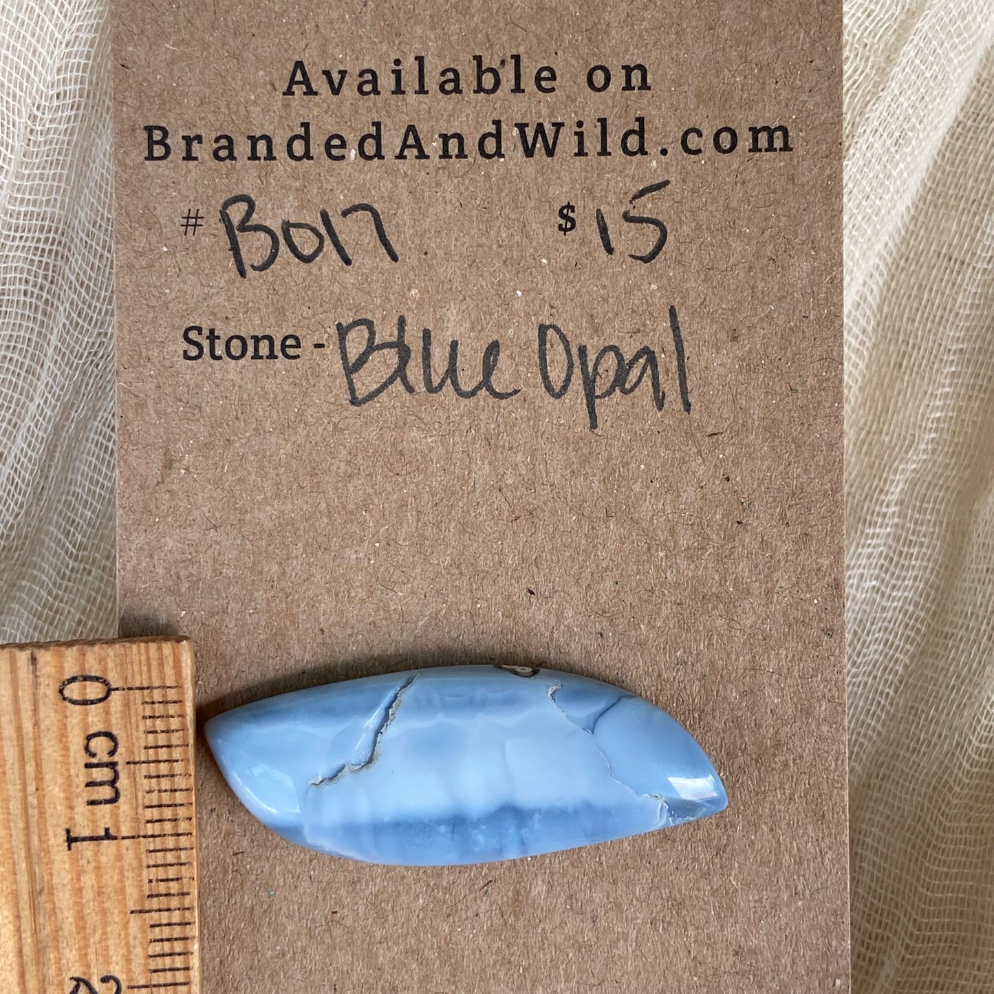 Blue Opal Cabochon - B017