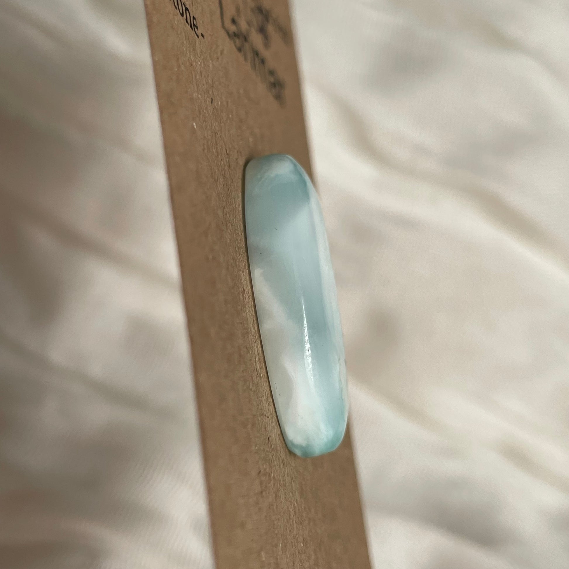 Larimar Cabochon - L07 F54CA42F-9AAB-4281-BC65-1B18F4C219E4 Brandedandwild.com