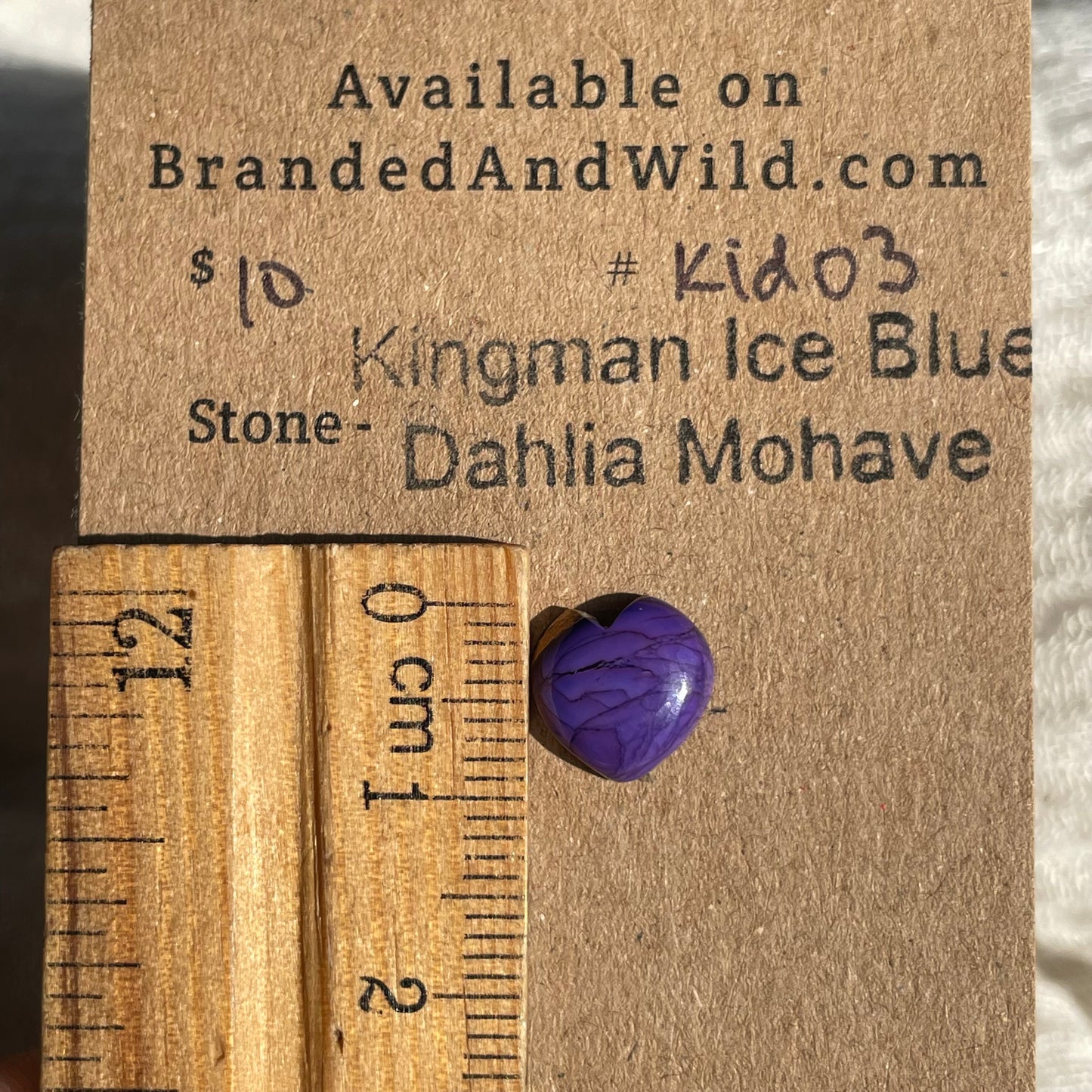 Kingman Ice Blue Dahlia Mohave - KID03 F562416B-A499-47E1-9824-8A913A5BBF89 Brandedandwild.com