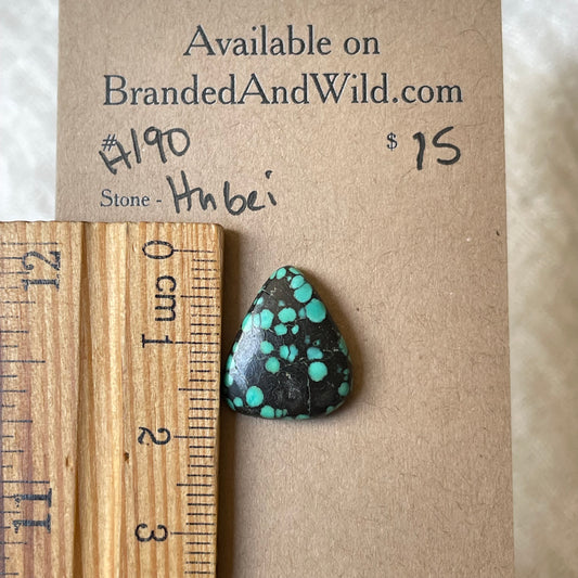 Hubei Turquoise Cabochon - H190 F5700545-50DB-4382-9AB7-2B7CBAF5FF63 Brandedandwild.com