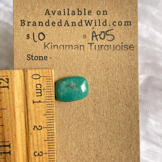 Kingman Turquoise Cabochon - KT05 F5711B1C-B6AC-475E-AC8B-59313013479F Brandedandwild.com