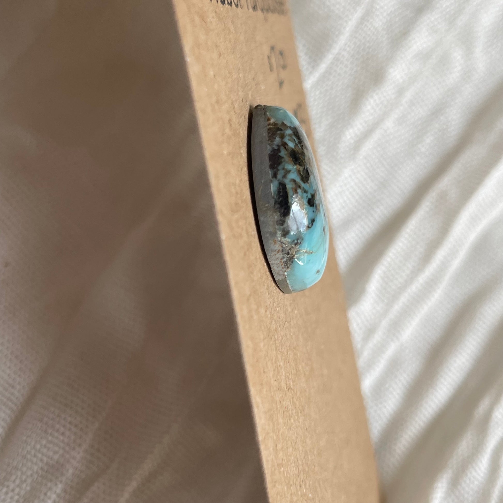 Hubei Turquoise Cabochon - H183 F5AFDA6D-001A-434D-B97D-3DE9A7C243D0 Brandedandwild.com
