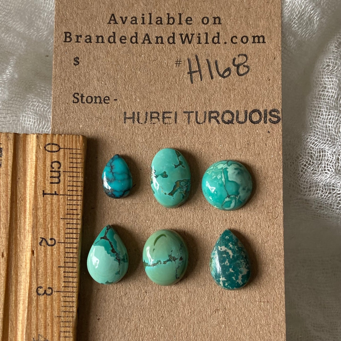 Hubei Turquoise Cabochon - H168