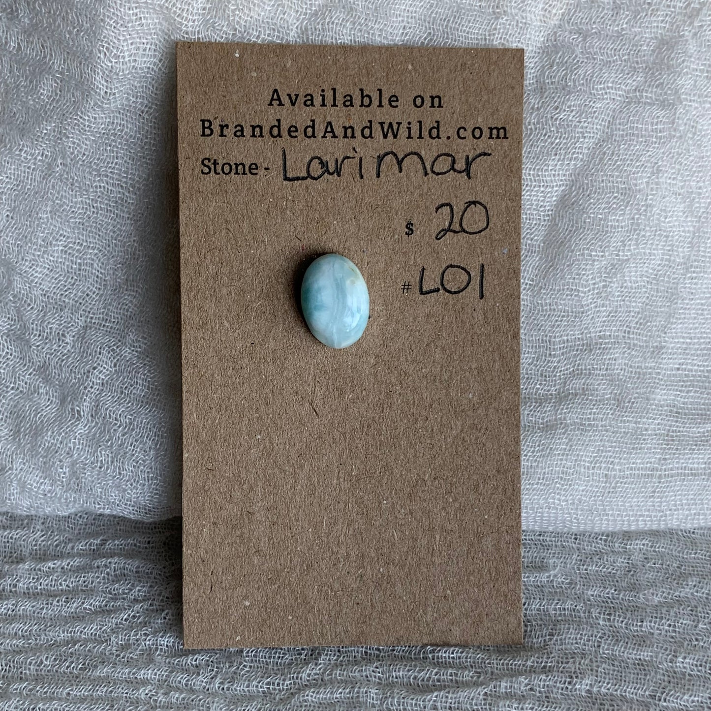 Larimar Cabochon - L01