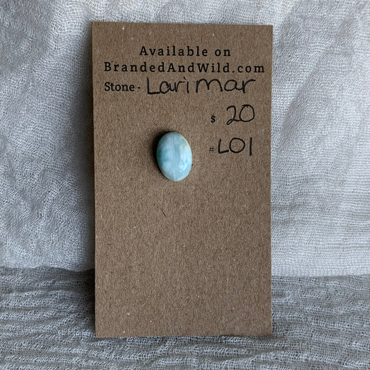 Larimar Cabochon - L01