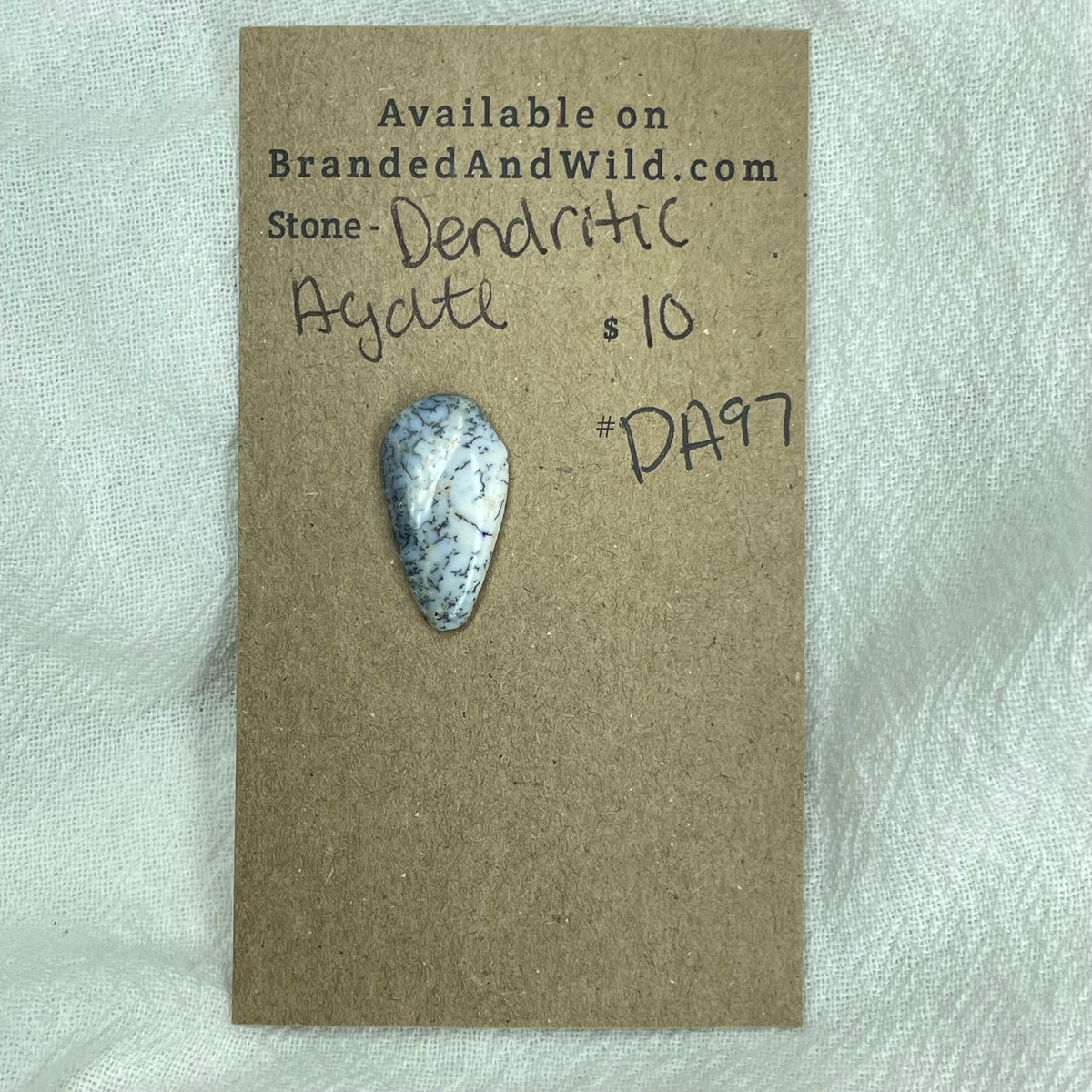 Dendritic Agate Cabochon - DA97 F6204830-11D0-41EF-BF7B-3C39312396DC Brandedandwild.com