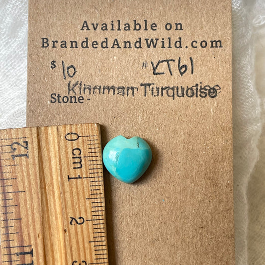 Kingman Turquoise Cabochon - KT61 F63475BF-09B7-43D1-B524-1B43260C4CF8 Brandedandwild.com