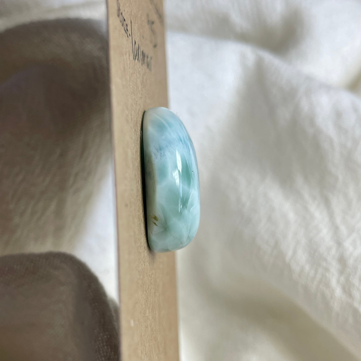 Larimar Cabochon - L38 F63918DB-D973-4B4D-AD75-DE3D14142AAA Brandedandwild.com