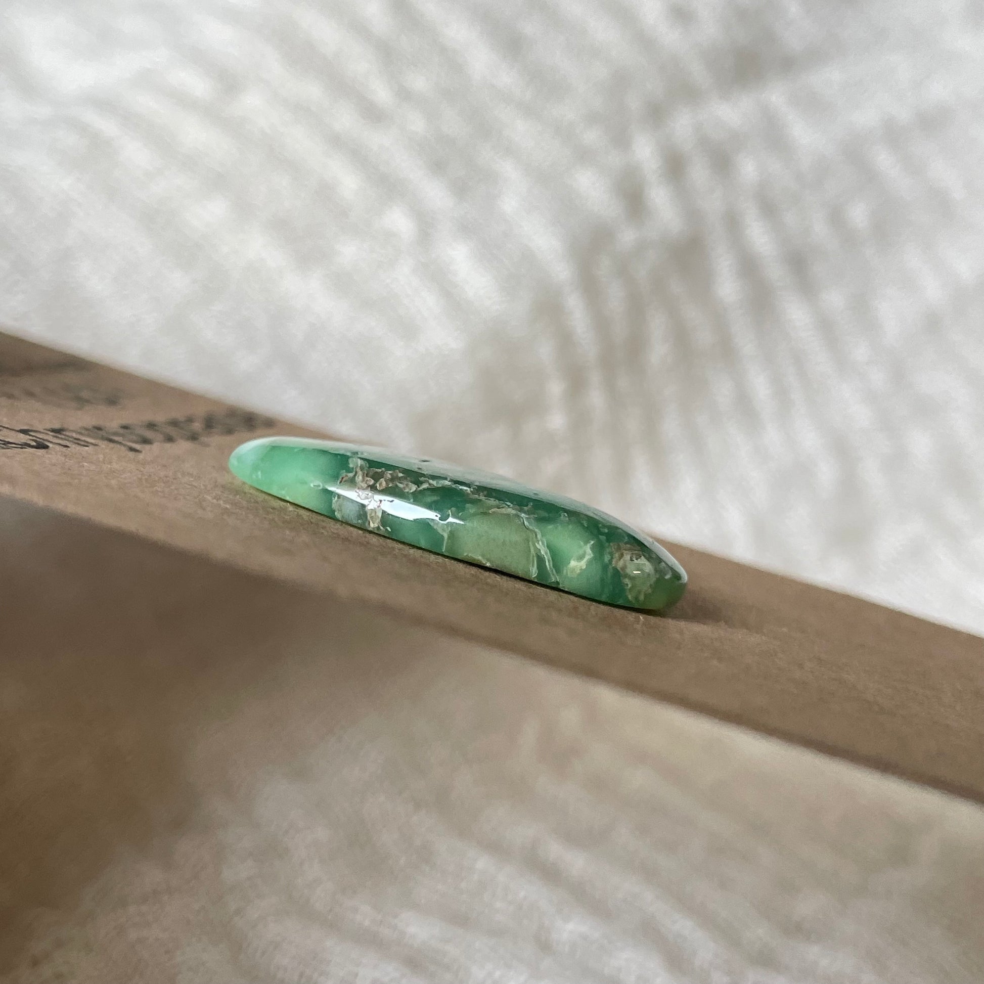 Chrysoprase Cabochon - Ch31 F63ACCD4-75F6-4712-851D-8A57CD91B4FB Brandedandwild.com