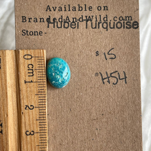 Hubei Turquoise Cabochon - H54 F6400696-8F66-412F-99FB-5B2D0594F710 Brandedandwild.com