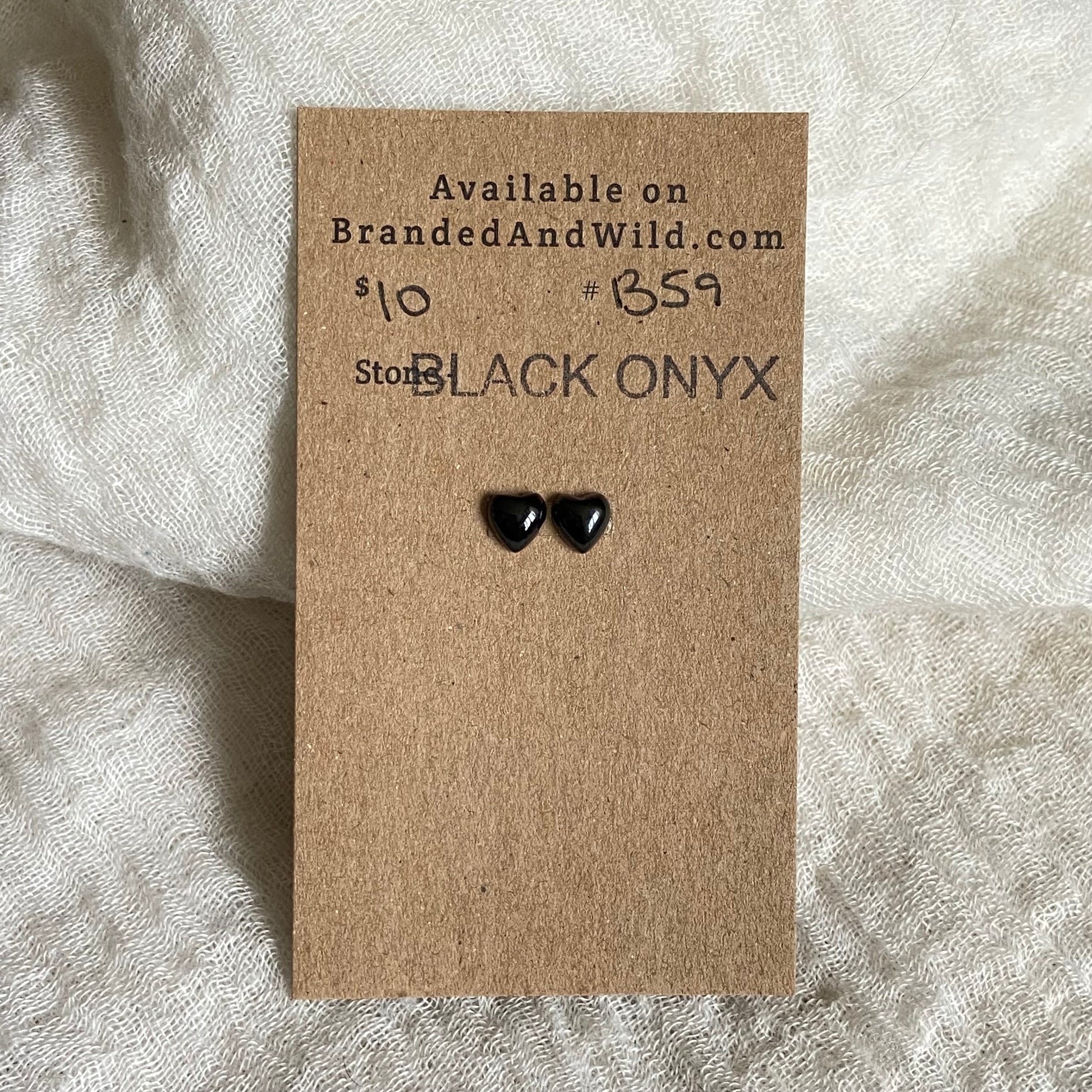Black Onyx Cabochon - B59 F64CBB6B-6248-41F9-89AE-54DA84E2F960 Brandedandwild.com