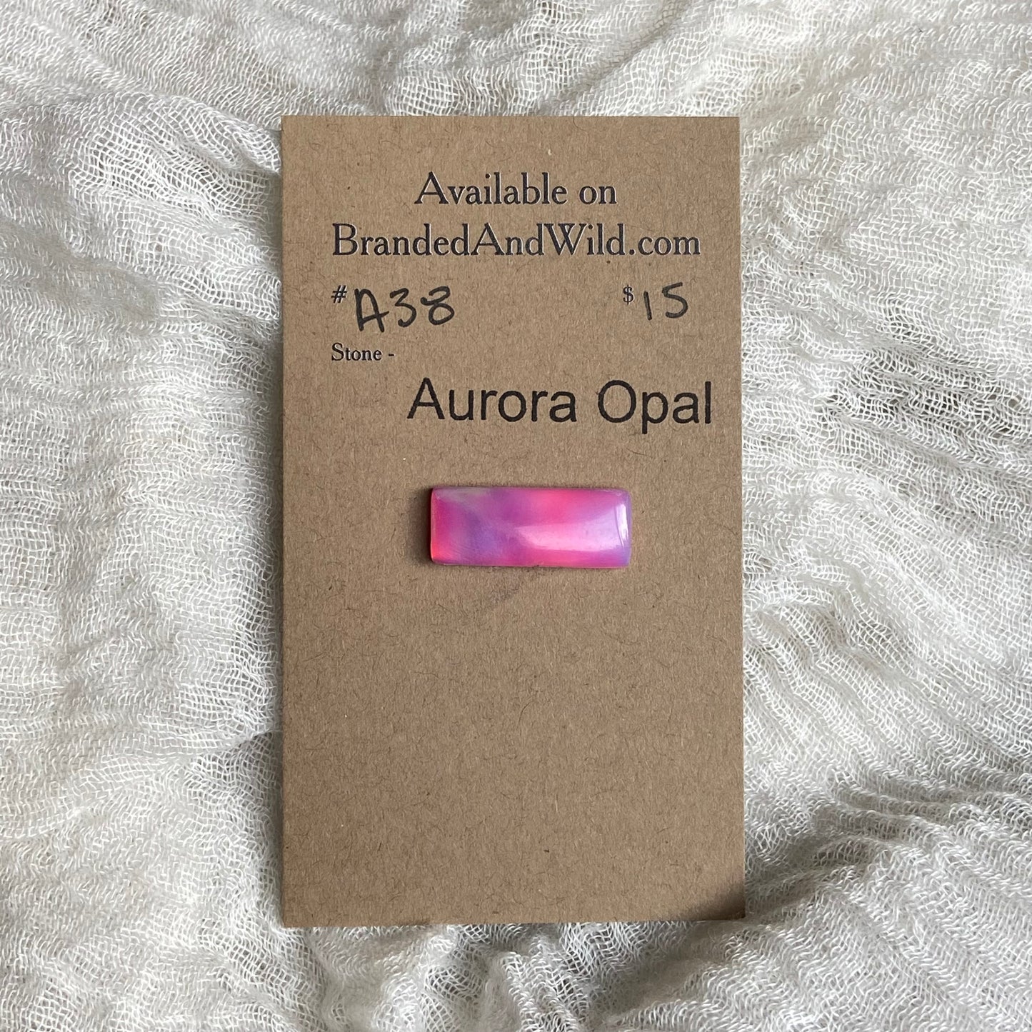 Aurora Opal Cabochon - A38 F65E47C1-9907-4879-B4A5-45E64F6AFED3 Brandedandwild.com