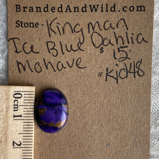 Kingman Ice Blue Dahlia Mohave - KID48