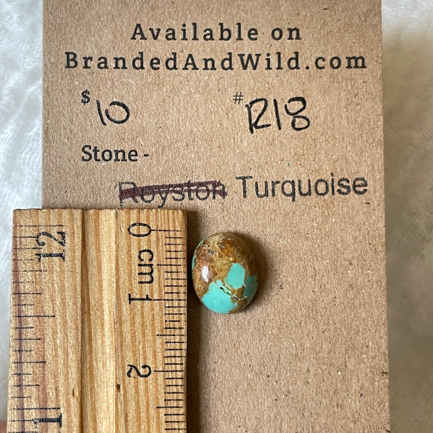#8 Turquoise Cabochon - R18 F66FF207-9F12-42A3-B822-1F9775F1544E Brandedandwild.com