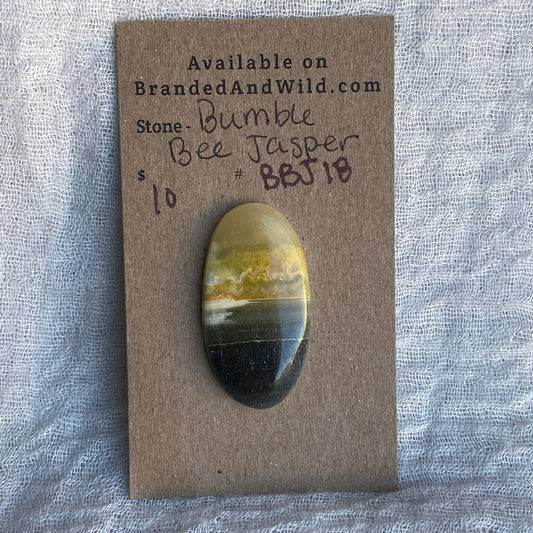 Bumblebee Jasper Cabochon - BBJ18