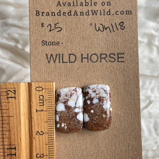 Wild Horse Cabochon - WH118 F682756E-5706-4954-B17A-A9931C4D11E0 Brandedandwild.com