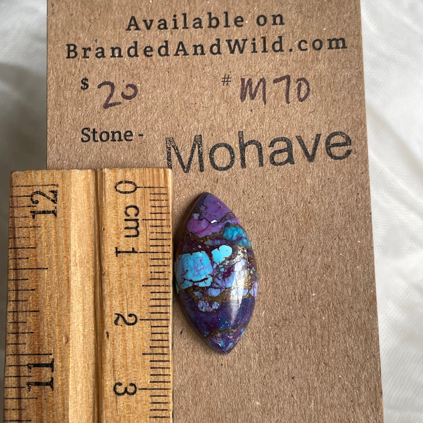 Mohave Cabochon - M70 Cabochon F6863C5D-1E42-4D5B-8884-D8588D421F71 Brandedandwild.com