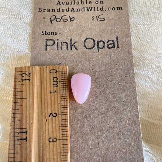 Pink Opal Cabochon - P056