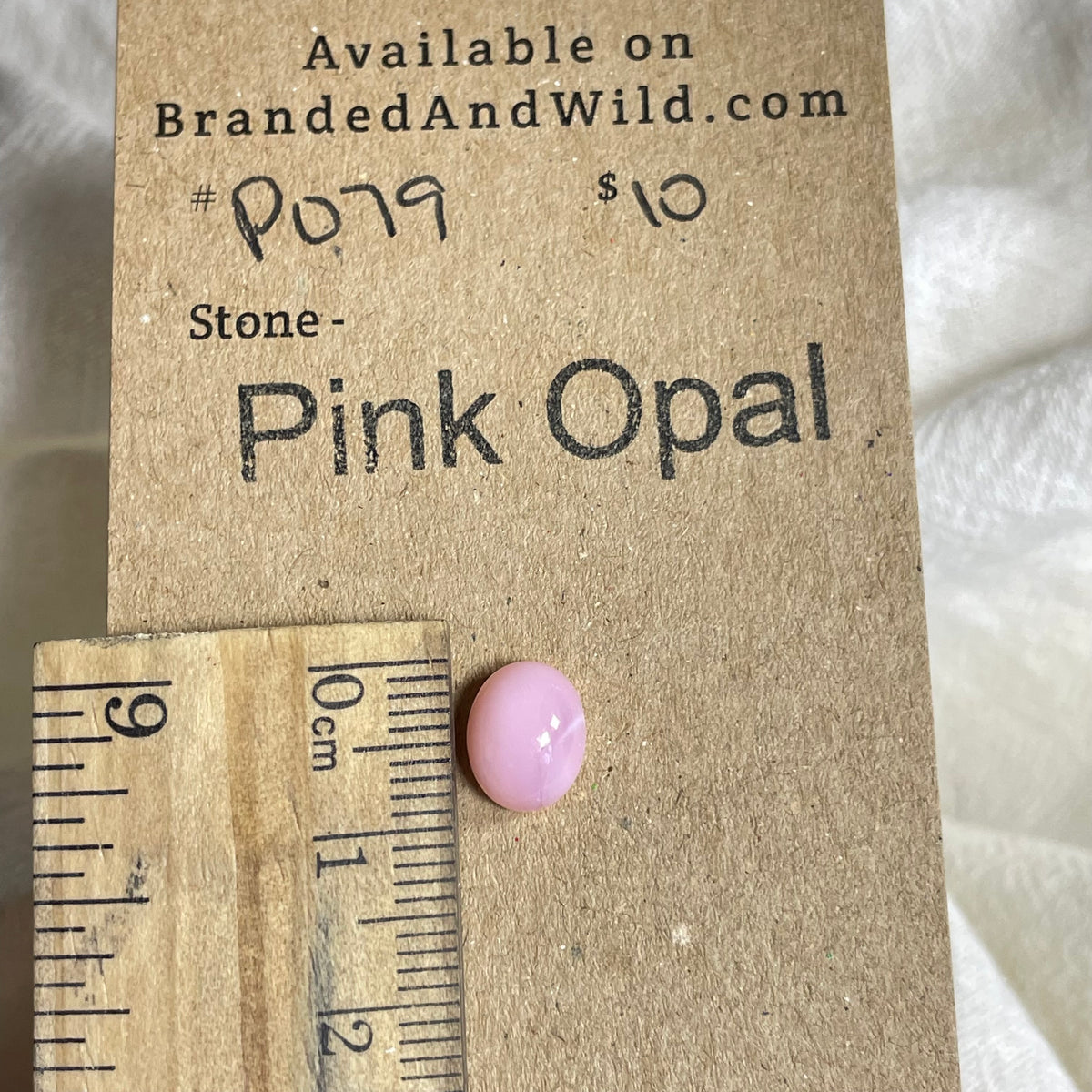 Pink Opal Cabochon - PO79 F6AD030D-66B2-491C-A244-57C96481BA8D Brandedandwild.com